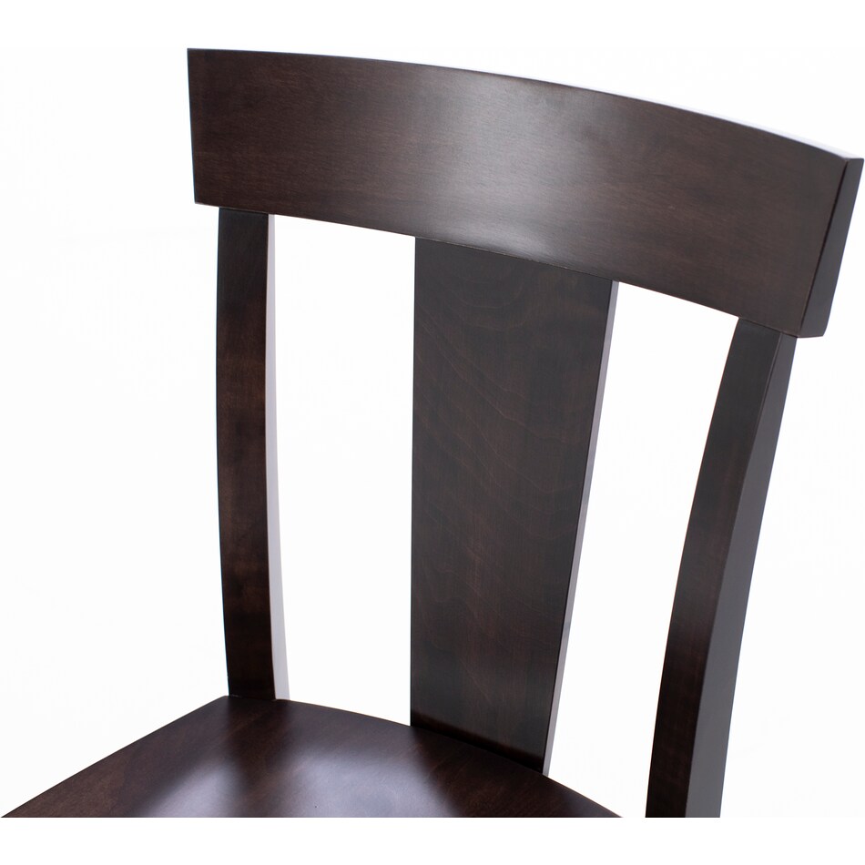 l j gascho brown counter height stool   