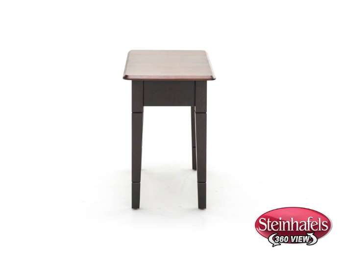 l j gascho brown end table  image   