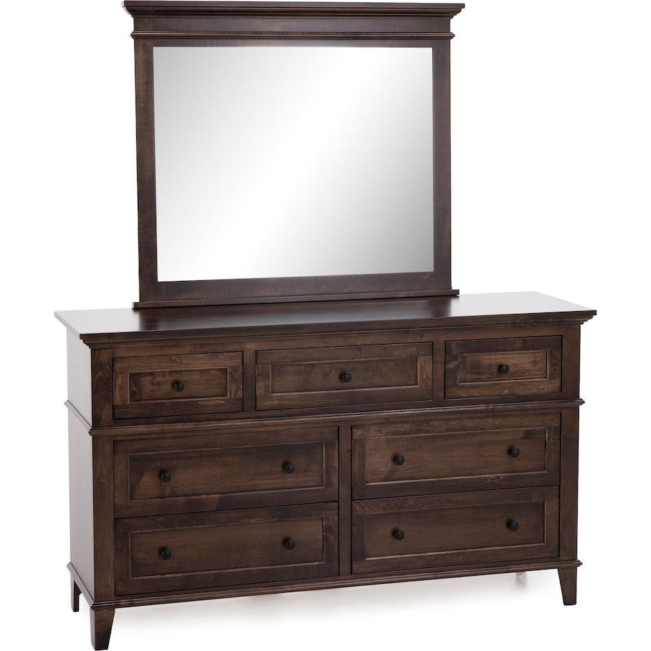 l j gascho brown mirror   