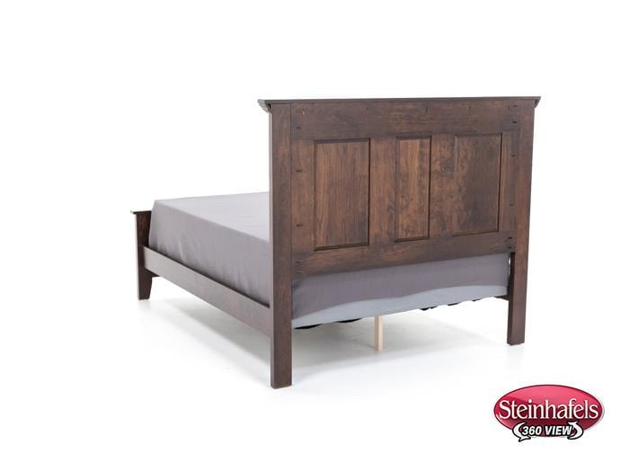 l j gascho brown queen bed package  image qp  