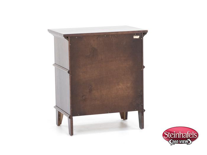 l j gascho brown single drawer  image   