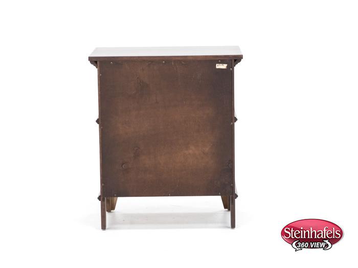 l j gascho brown single drawer  image   