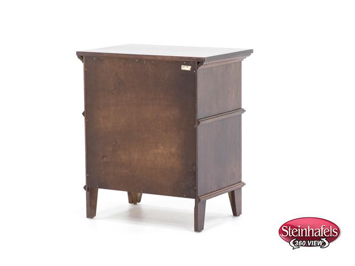 l j gascho brown single drawer  image   