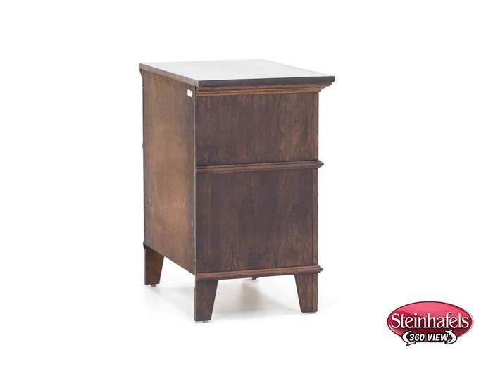 l j gascho brown single drawer  image   