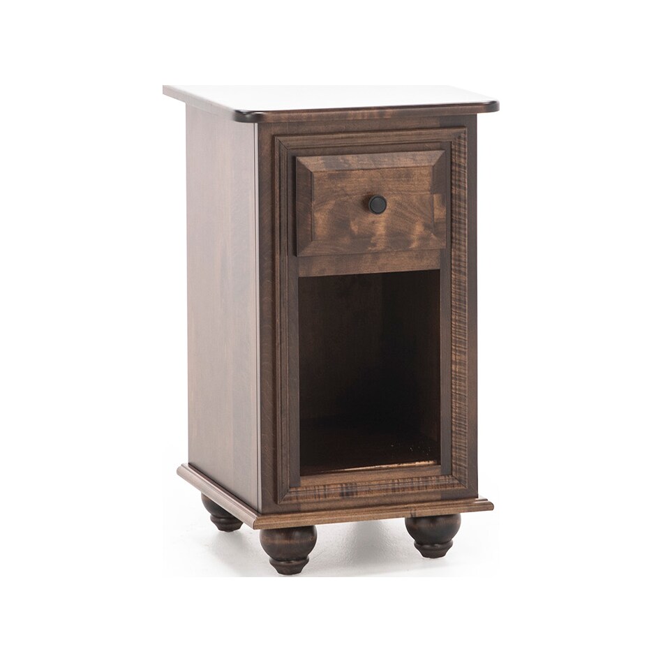 l j gascho brown single drawer   