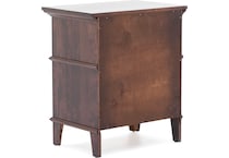 l j gascho brown single drawer   