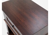 l j gascho brown single drawer   