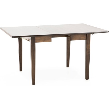 Saber Drop Leaf 28-48-60" Dining Table in Almond