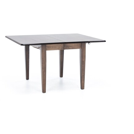 Saber Drop Leaf 28-48-72" Dining Table in Almond