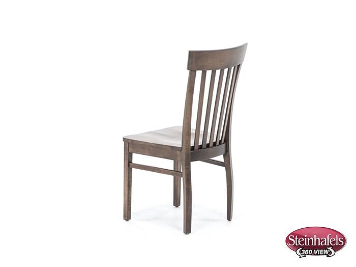 l j gascho brown standard height side chair  image   