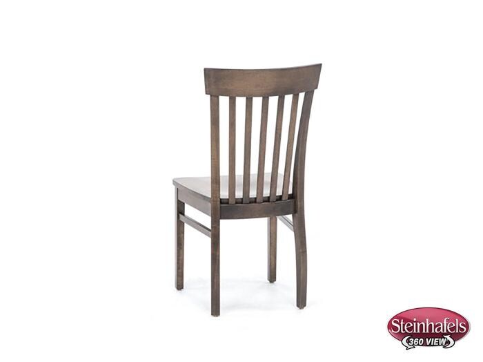 l j gascho brown standard height side chair  image   