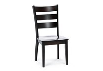 l j gascho brown standard height side chair   