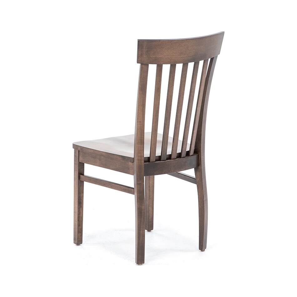l j gascho brown standard height side chair   