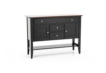 l j gascho buffet server sideboard   