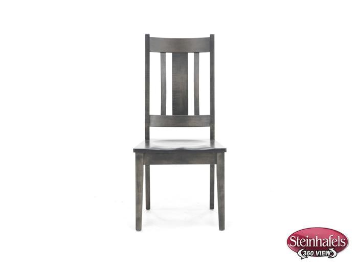 l j gascho grey inch standard seat height side chair  image   