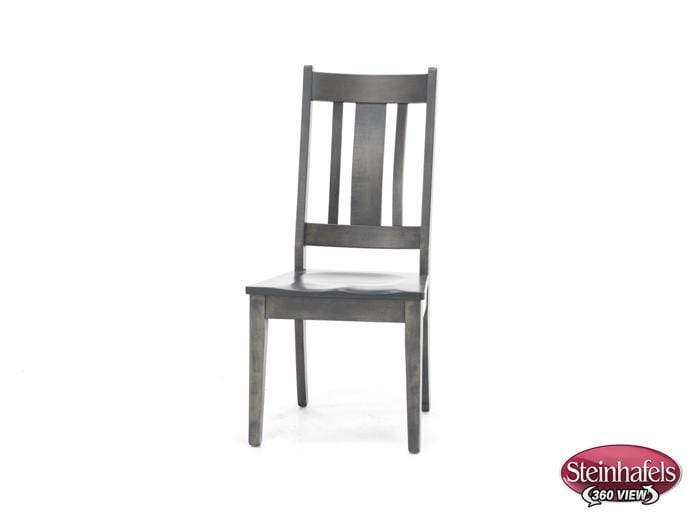 l j gascho grey inch standard seat height side chair  image   