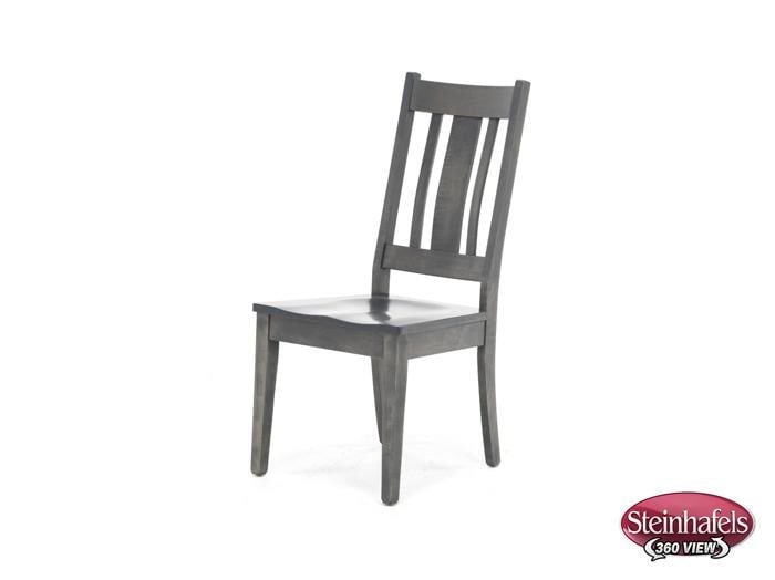 l j gascho grey inch standard seat height side chair  image   