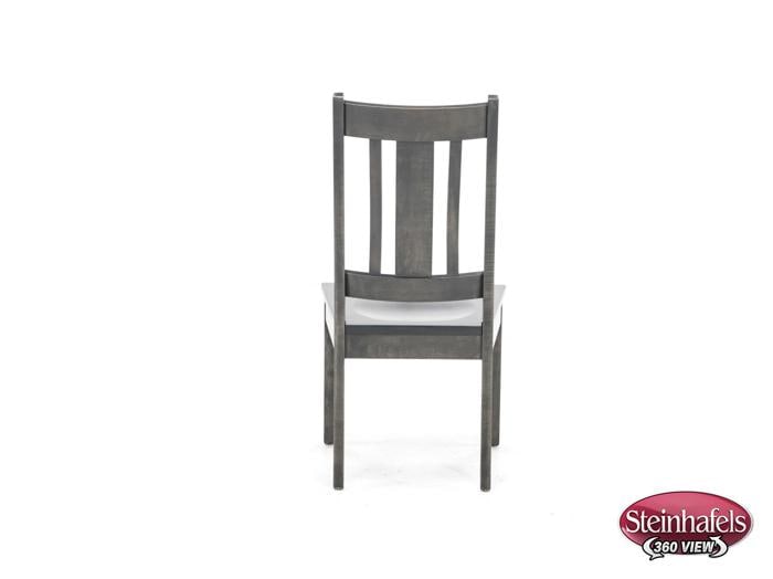 l j gascho grey inch standard seat height side chair  image   