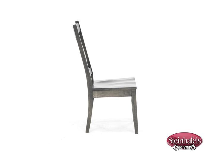 l j gascho grey inch standard seat height side chair  image   