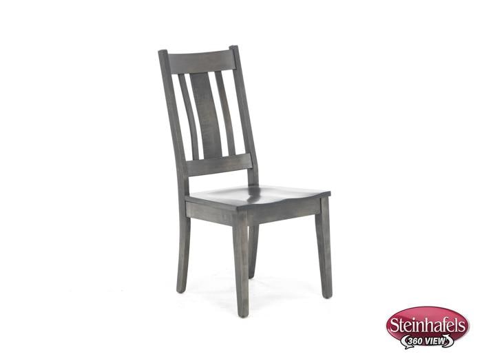 l j gascho grey inch standard seat height side chair  image   