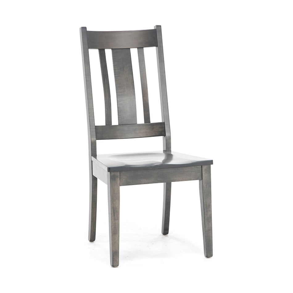 l j gascho grey inch standard seat height side chair   