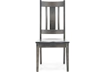 l j gascho grey inch standard seat height side chair   