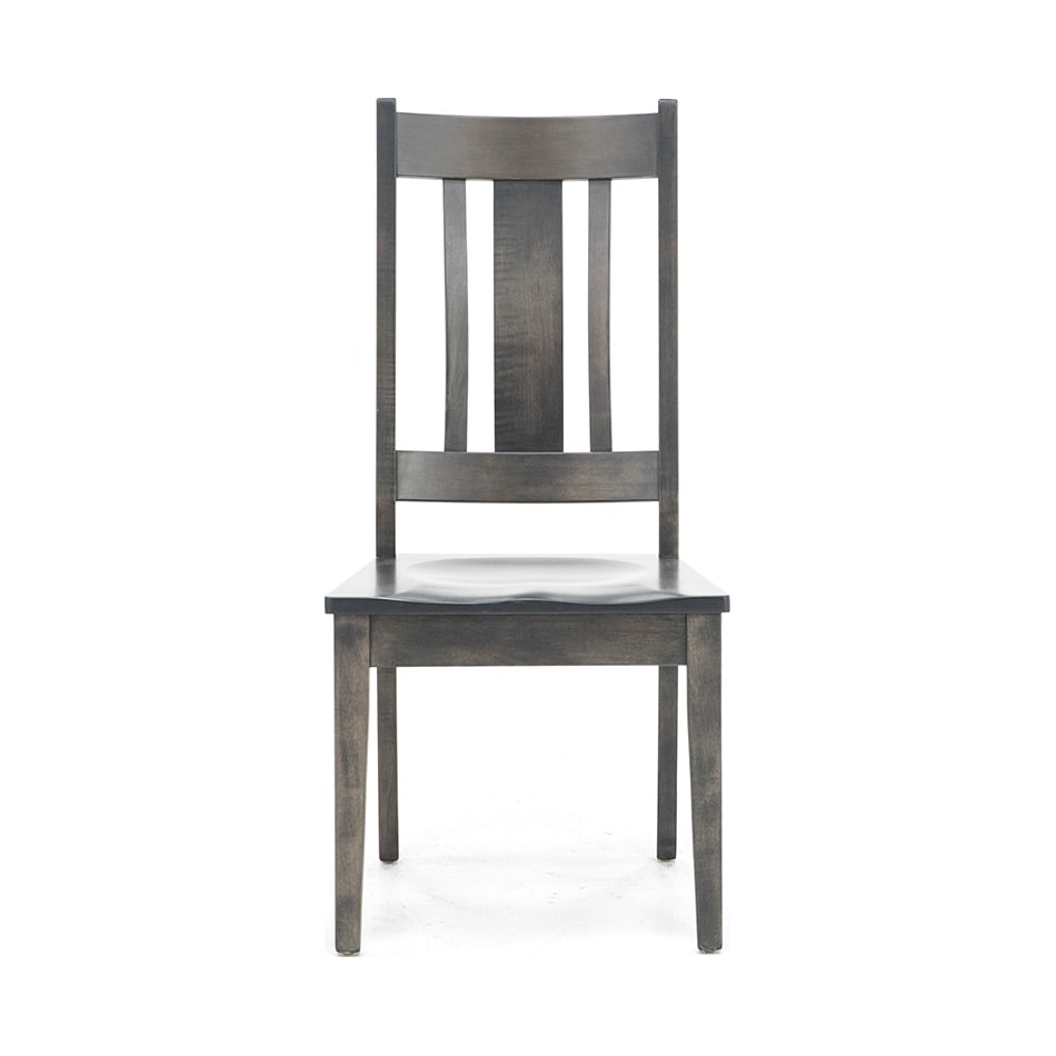 l j gascho grey inch standard seat height side chair   