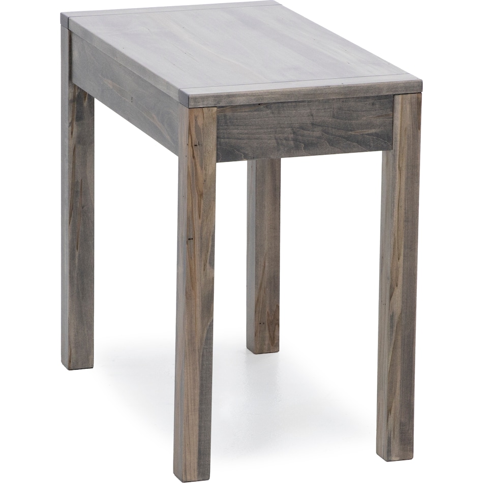 l j gascho grey chairside table prk  