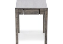 l j gascho grey end table prk  