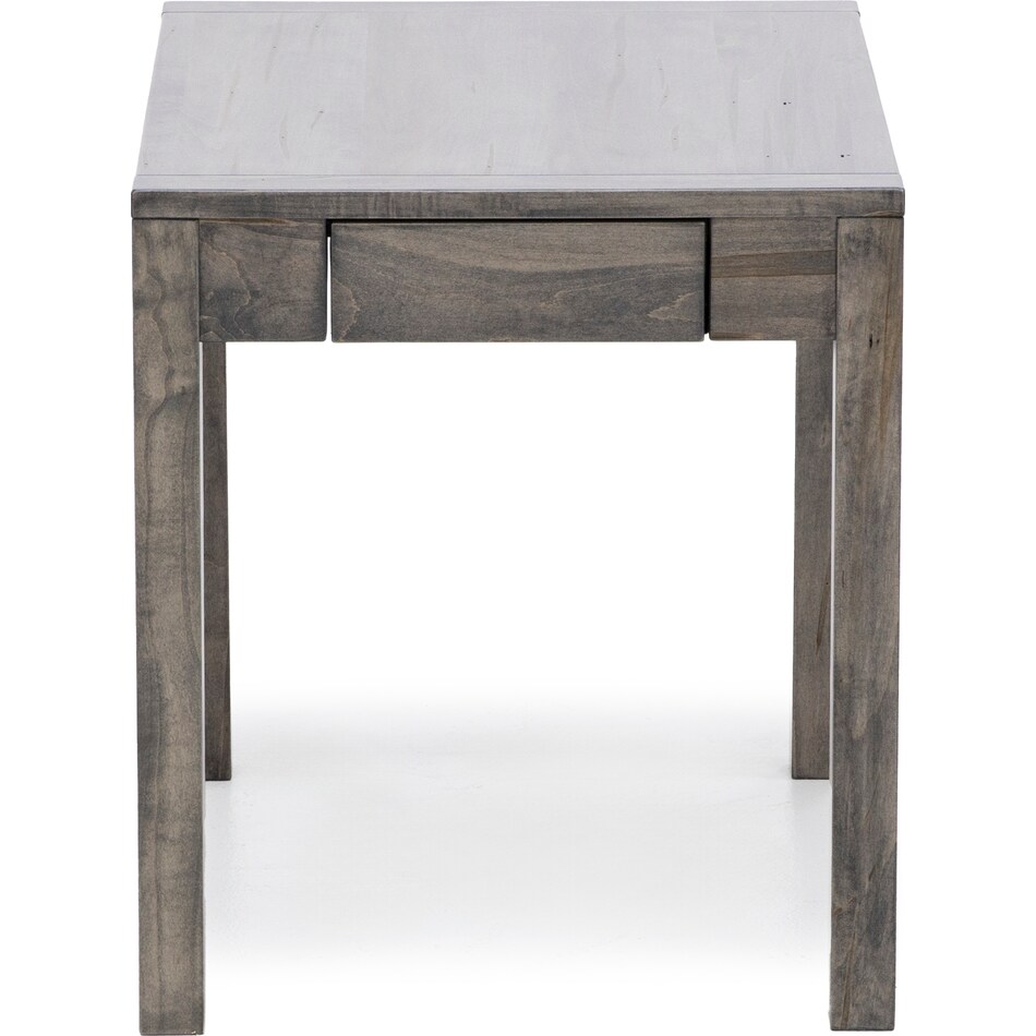l j gascho grey end table prk  
