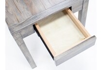 l j gascho grey end table prk  