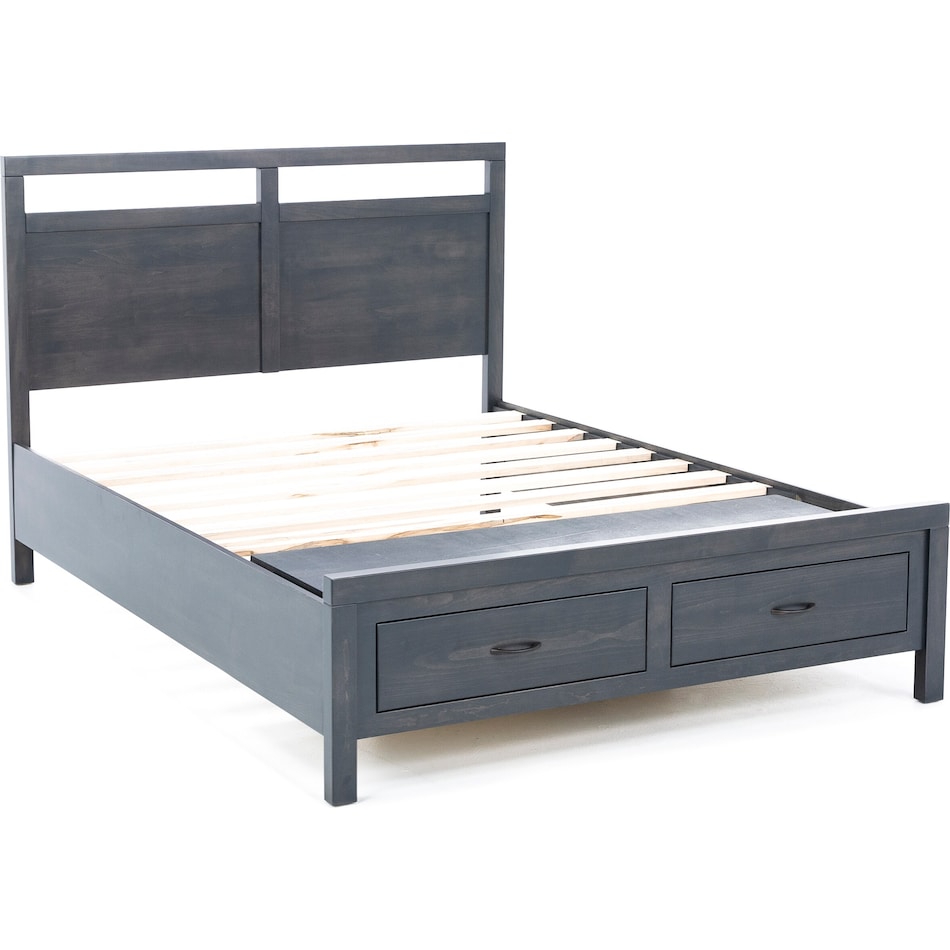 l j gascho grey queen bed package pk  