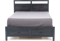 l j gascho grey queen bed package pk  