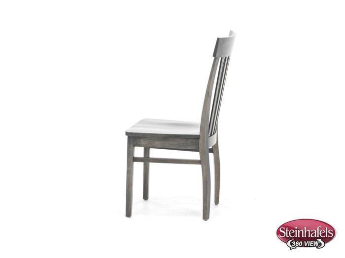 l j gascho grey standard height side chair  image   