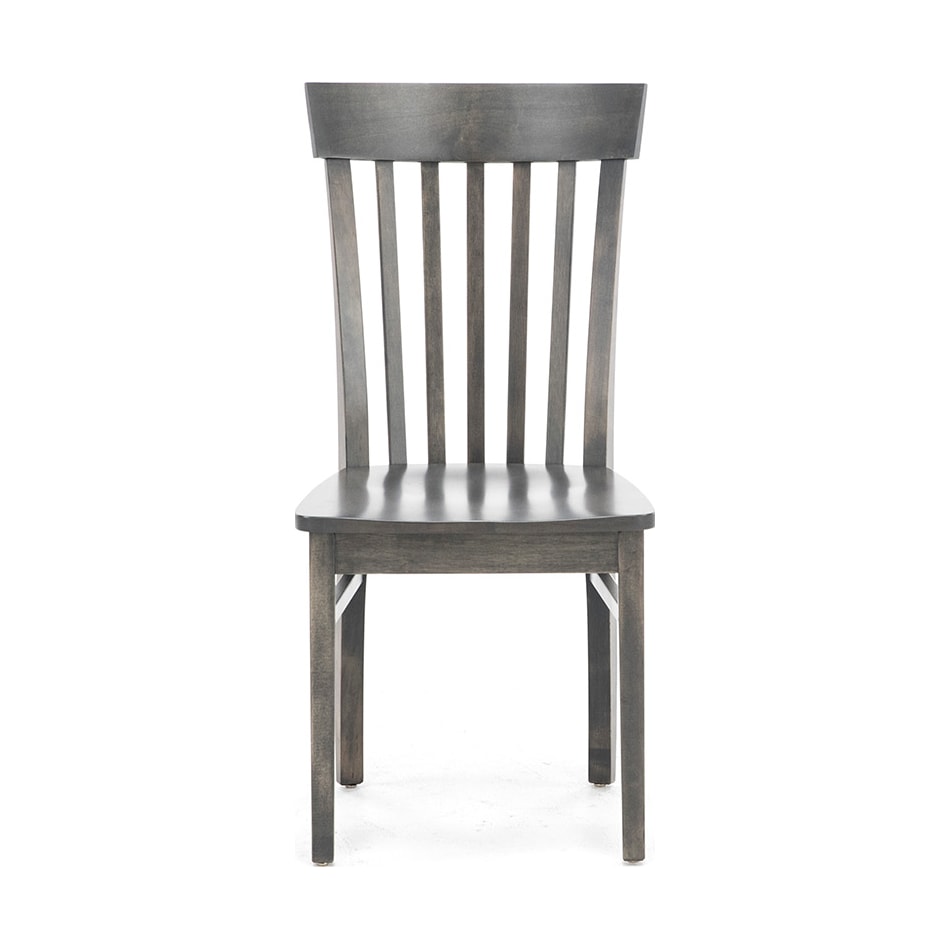 l j gascho grey standard height side chair   