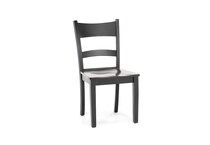 l j gascho standard height side chair   