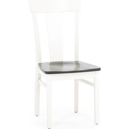 Laker T-Back Side Chair in Mineral Ivory