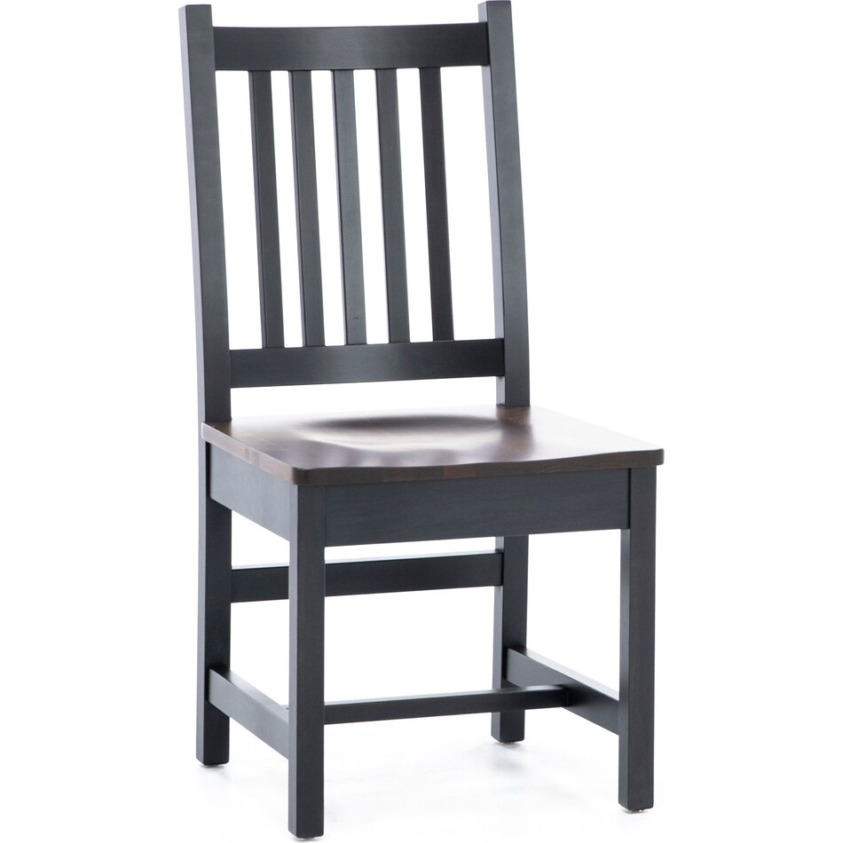 l j gascho standard height side chair   