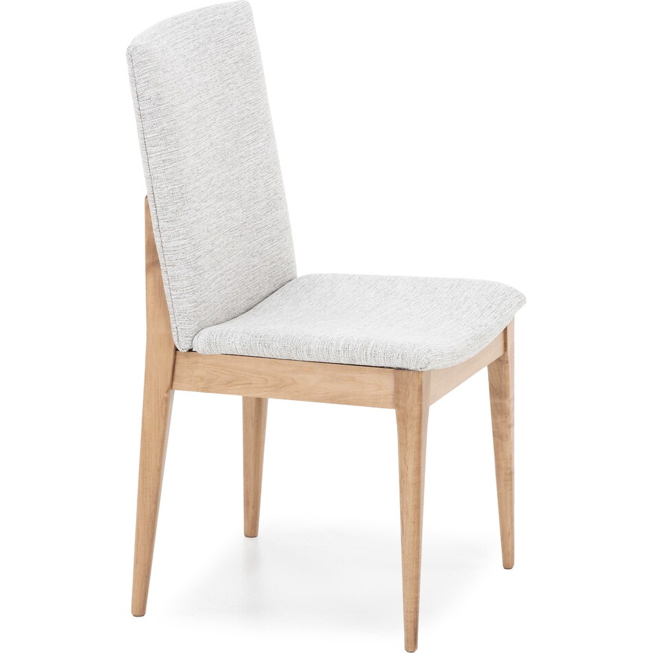 l j gascho tan inch standard seat height side chair   