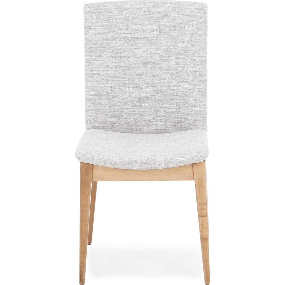 l j gascho tan inch standard seat height side chair   