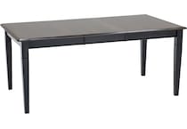 l j gascho walnut m   onyx inch standard height rectangle   