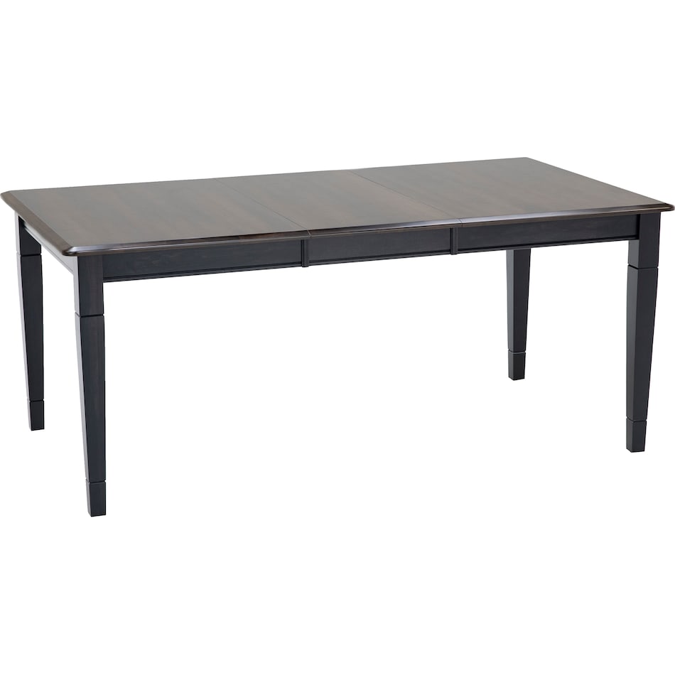 l j gascho walnut m   onyx inch standard height rectangle   