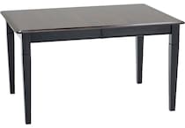 l j gascho walnut m   onyx inch standard height rectangle   