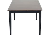 l j gascho walnut m   onyx inch standard height rectangle   