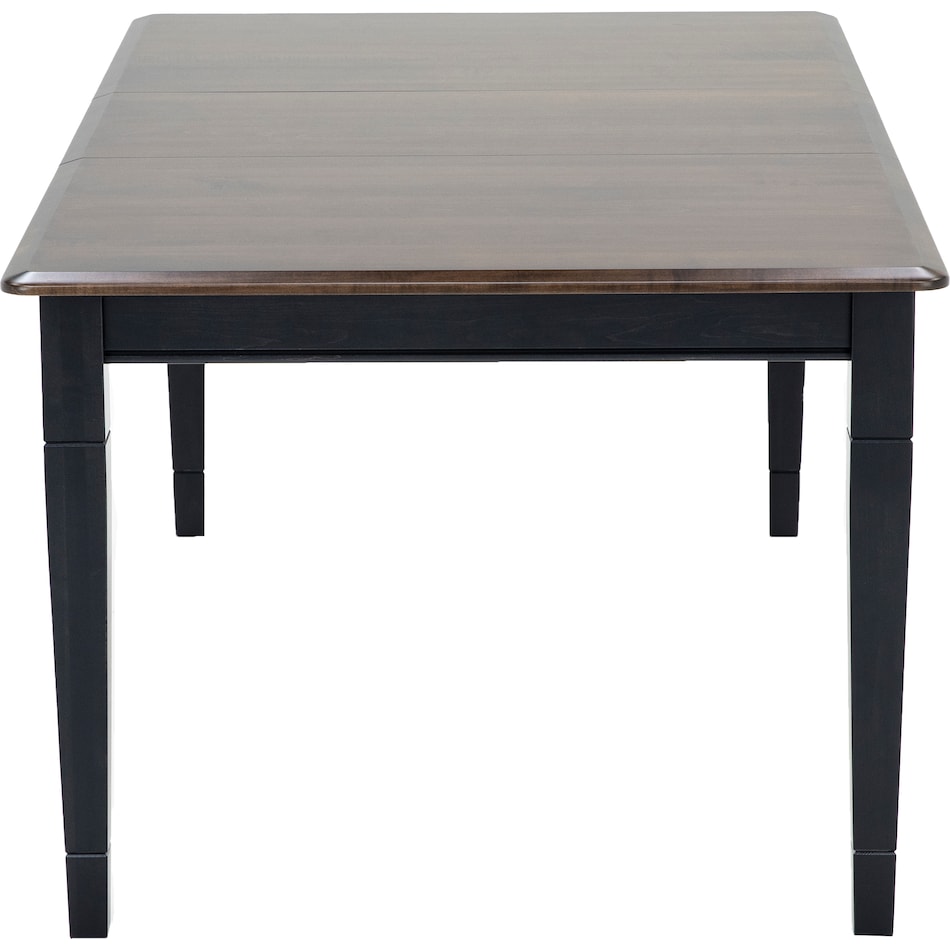 l j gascho walnut m   onyx inch standard height rectangle   