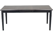 l j gascho walnut m   onyx inch standard height rectangle   