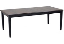 l j gascho walnut m   onyx inch standard height rectangle   