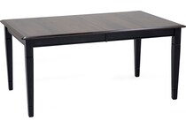 l j gascho walnut m   onyx inch standard height rectangle   