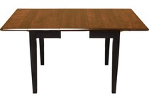 l j gascho walnut onyx inch standard height rectangle   