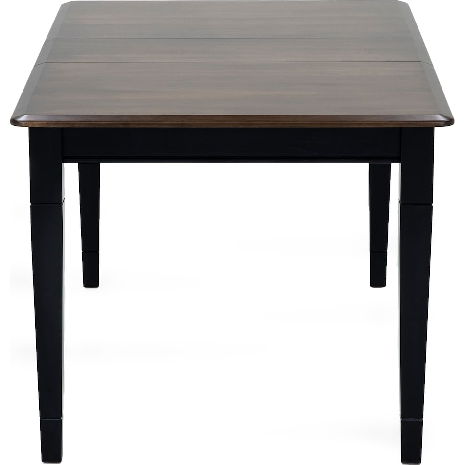 l j gascho walnut onyx inch standard height rectangle   